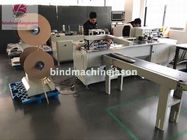Double wire inserting machine inline hole punching function PBW580 for notebook
