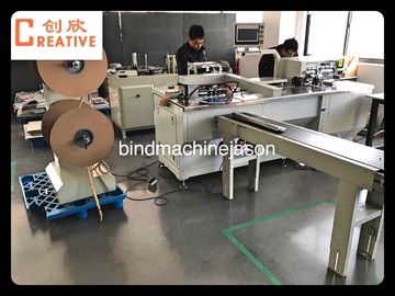 التوأم سلك آلة الإدراج inline ثقب اللكم وظيفة PBW580 للتقويم المزود