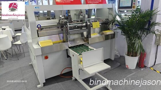 Plastic coil forming and binding machine PS420 used for notebook with differ thickness المزود