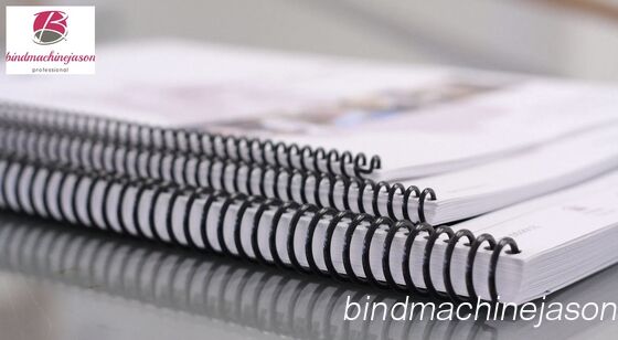 Plastic coil forming and binding machine PS420 used for notebook with differ thickness المزود