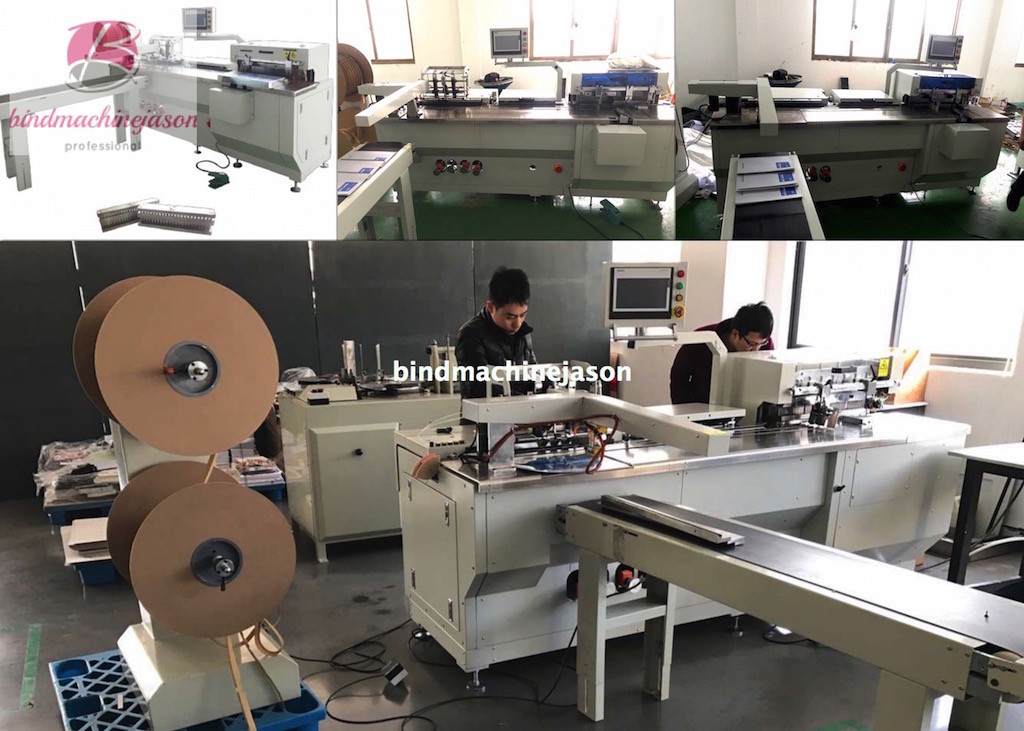 Double wire binding machine with hole punching function PBW580 for calendar