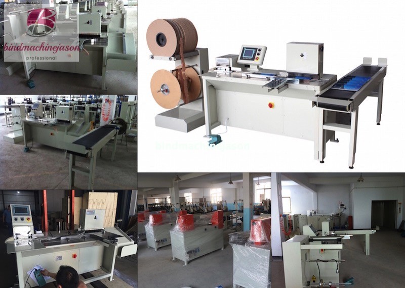 Semi automatic notebook duo ring closer machine DCB360  without moulds change